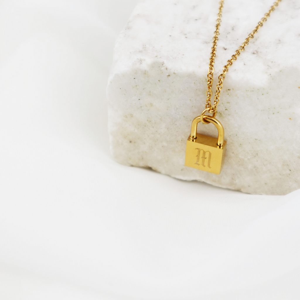 PERSONALISED LETTER INITIAL NECKLACE - Olette Jewellery
