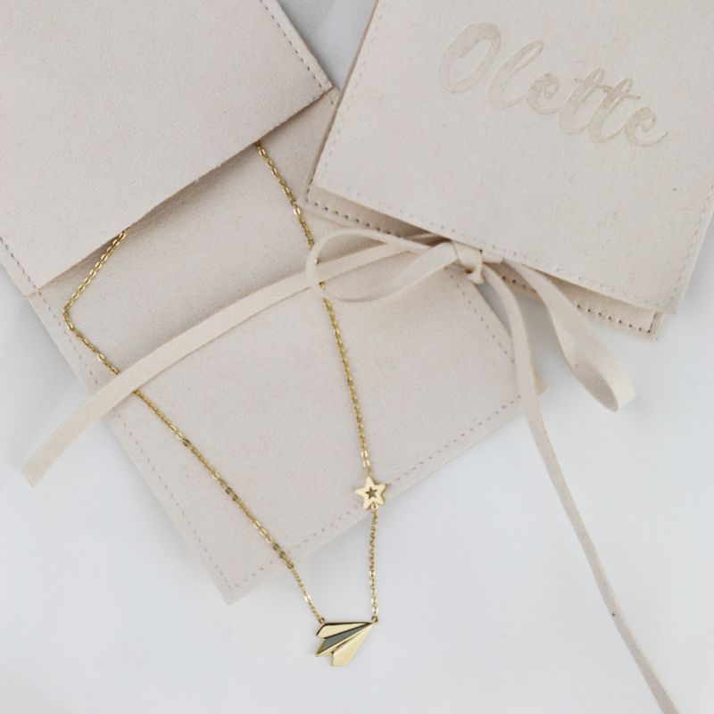 PAPERPLANE NECKLACE - Olette Jewellery