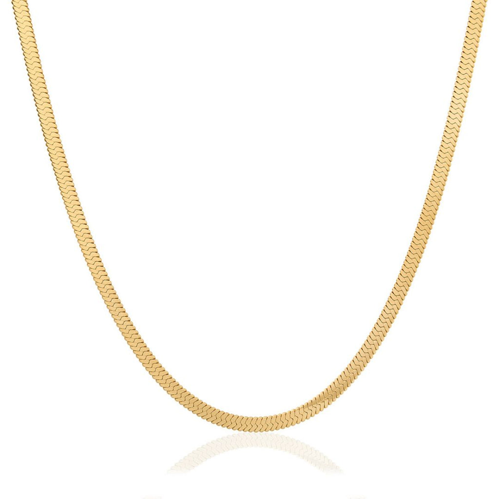 Herringbone Necklace - Olette Jewellery