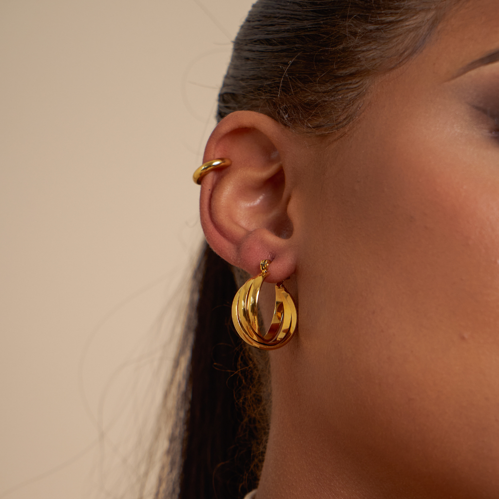 SLIM EAR CUFF EARRINGS - Olette Jewellery